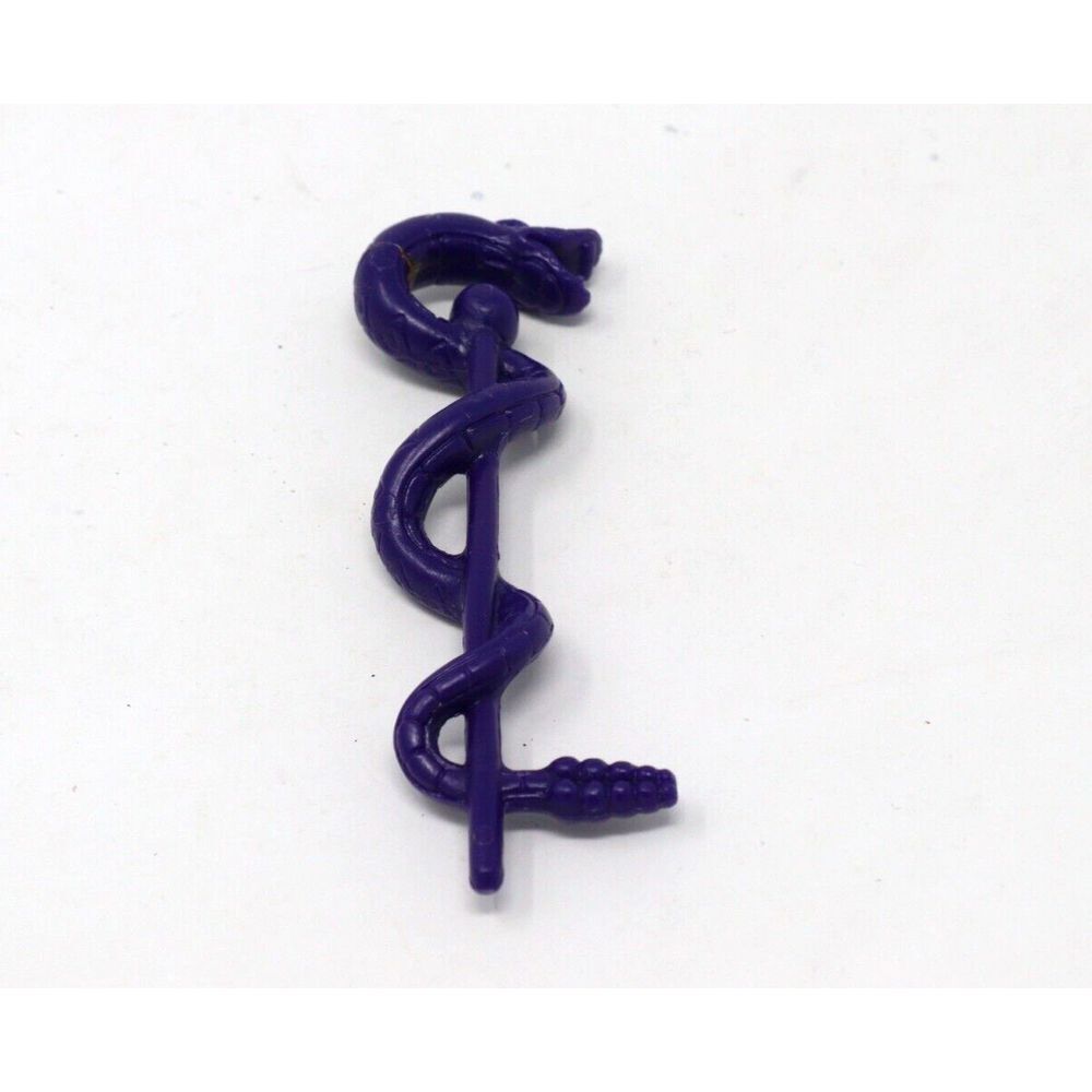 Vintage MOTU HE-MAN TUNG LASHOR (LASHER)‎ SNAKE STAFF Accessory
